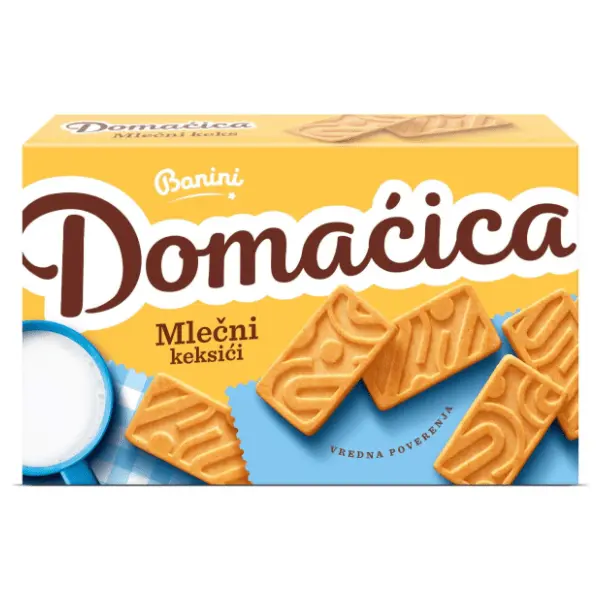 Keks BANINI Domaćica mlečni 200g 0