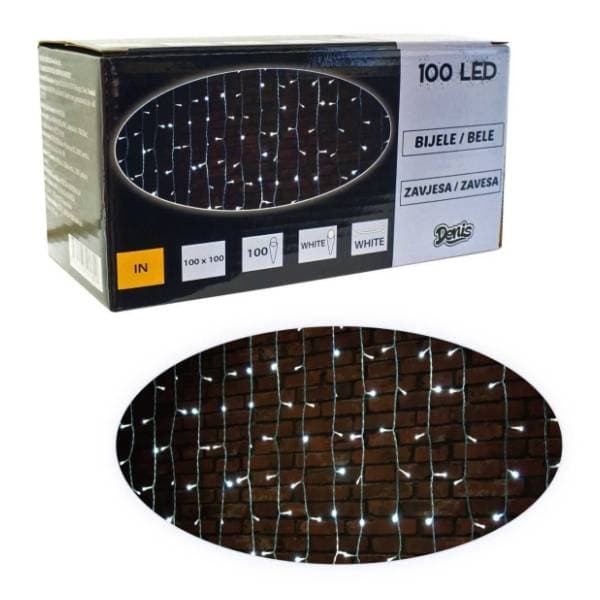 Lampice LED zavesa 100kom 52-180000 Denis 0