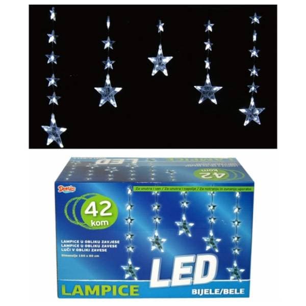 Lampice LED zavesa 42kom Denis 52-183000 0