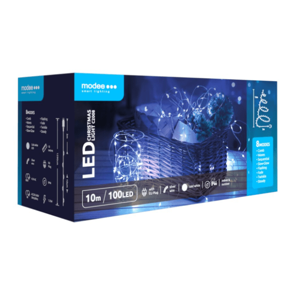 Lampice sa 100 LED dioda dnevno svetlo Musicman ML-C2008 0