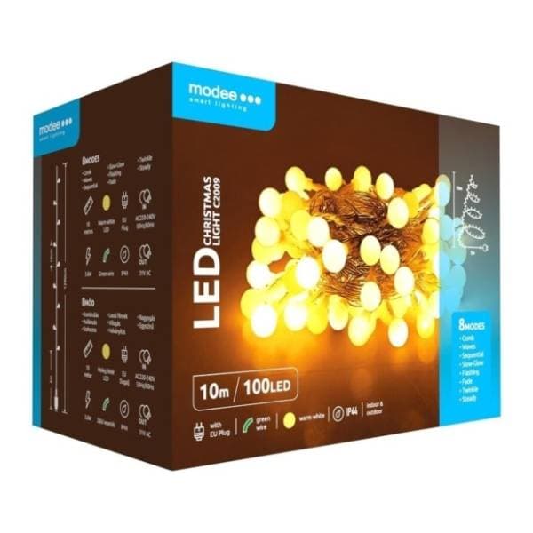 Lampice sa 100 toplo belih LED dioda Musicman ML-C2009 0