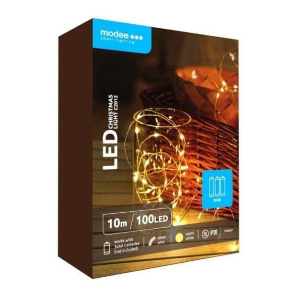 Lampice sa 100 toplo belih LED dioda Musicman ML-C2012 0