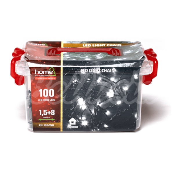 Lampice za jelku sa 100 hladno belih LED dioda Home 0