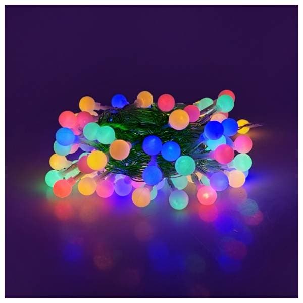 Lampice za jelku sa 100 višebojnih LED dioda Musicman ML-C2011 1