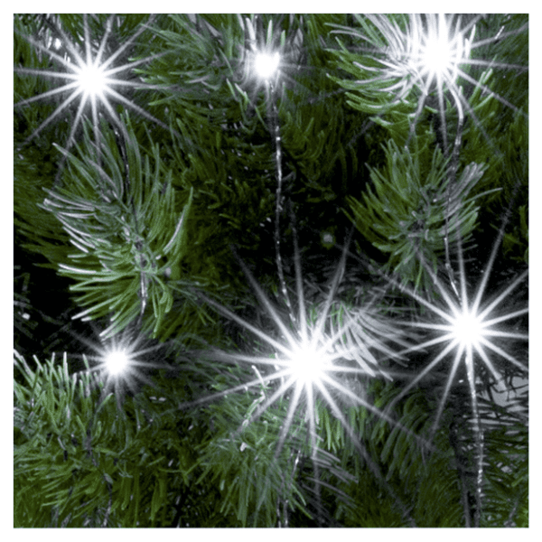 Lampice za jelku sa 30 hladno belih LED dioda Home ML30/WH 1