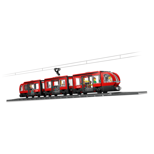 LEGO City gradski tramvaj i stajalište 60423 2