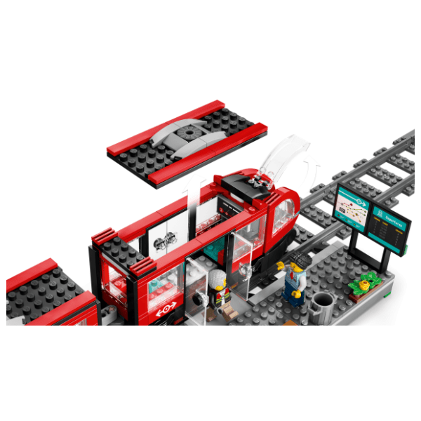 LEGO City gradski tramvaj i stajalište 60423 4