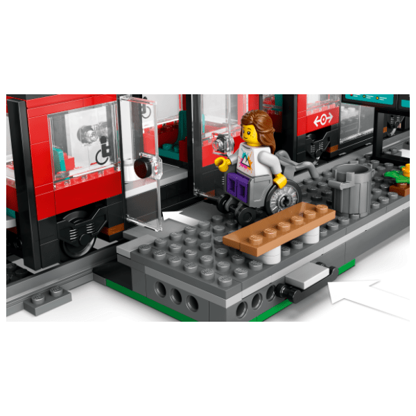 LEGO City gradski tramvaj i stajalište 60423 6
