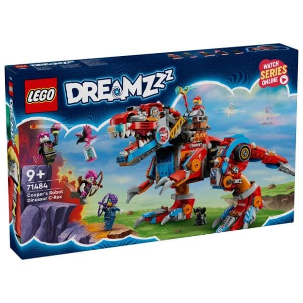 LEGO DREAMZzz Kuperov robotski dinosaurus K-reks 71484 0