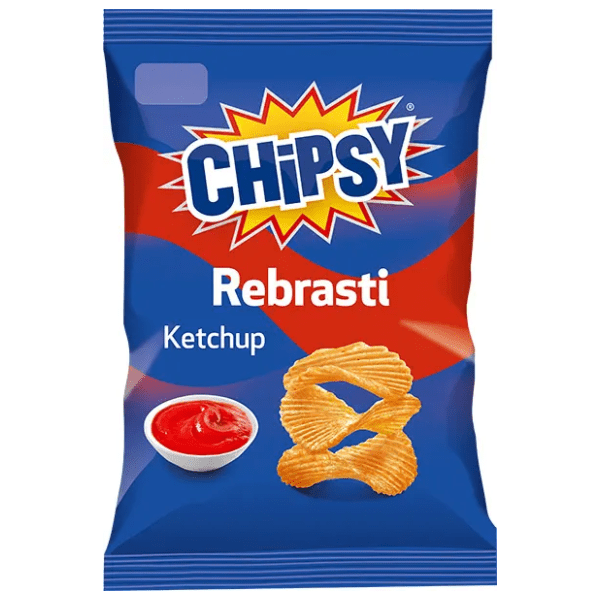 MARBO Chipsy rebrasti ketchup 60g 0