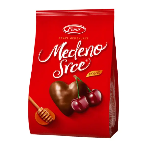 Medenjaci PIONIR Medeno srce višnja 150g 0