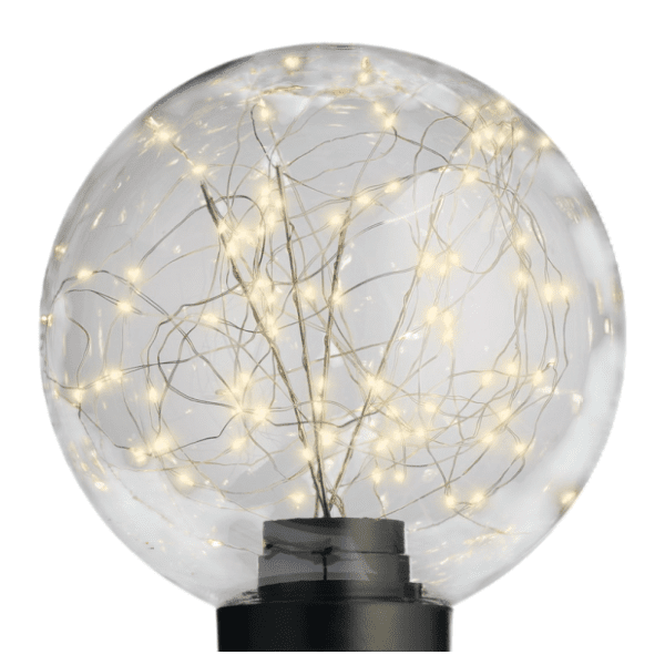 Novogodišnja dekoracija lopta sa LED svetlom 780531 0