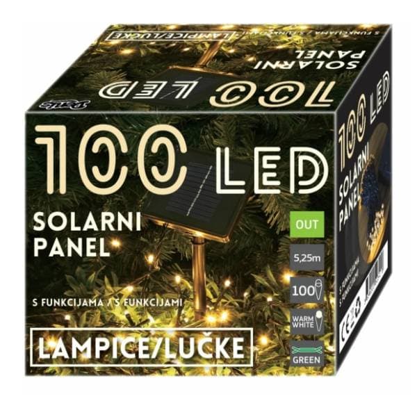Novogodišnja rasveta LED 100l 8 funkcija Denis 52-541000 0
