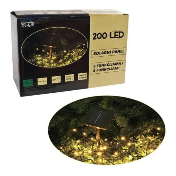 Novogodišnja rasveta LED 200l 8 funkcija Denis 52-542000 0