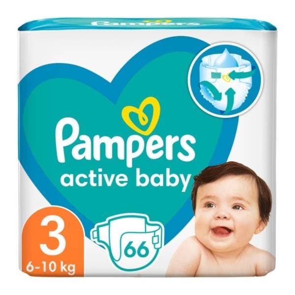 PAMPERS pelene VP 3 66kom 0