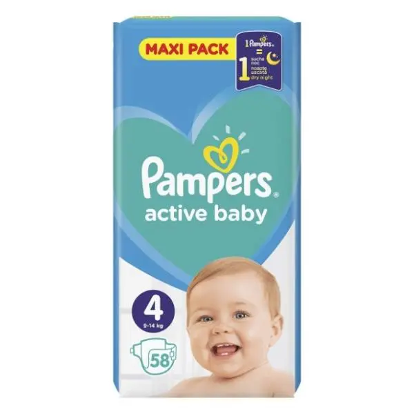 PAMPERS pelene VP 4 58kom 0
