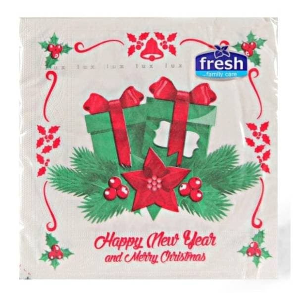Salvete FRESH Happy New Year 3sloja 20kom 0