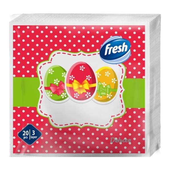 Salvete FRESH Uskršnje 3sloja 20kom 0