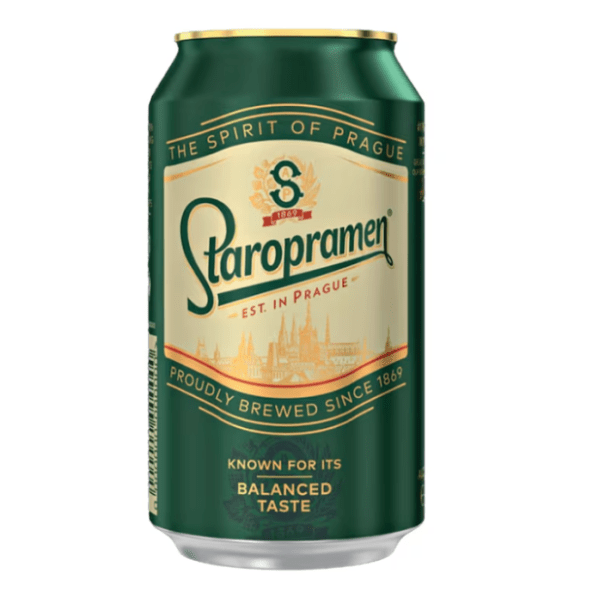 STAROPRAMEN limenka 0,33l 0