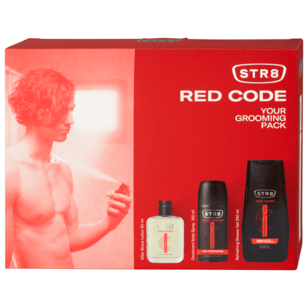 STR8 set Red Code (after shave, dezodorans i gel za tuširanje) 0