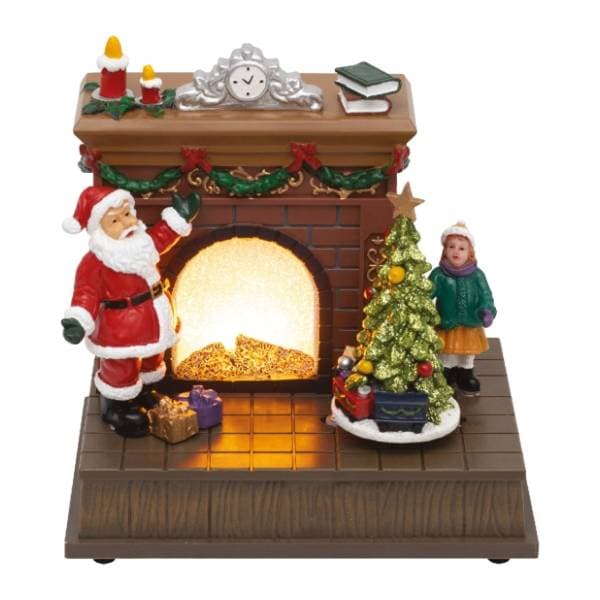 Svetleća LED diorama kamin Home 0