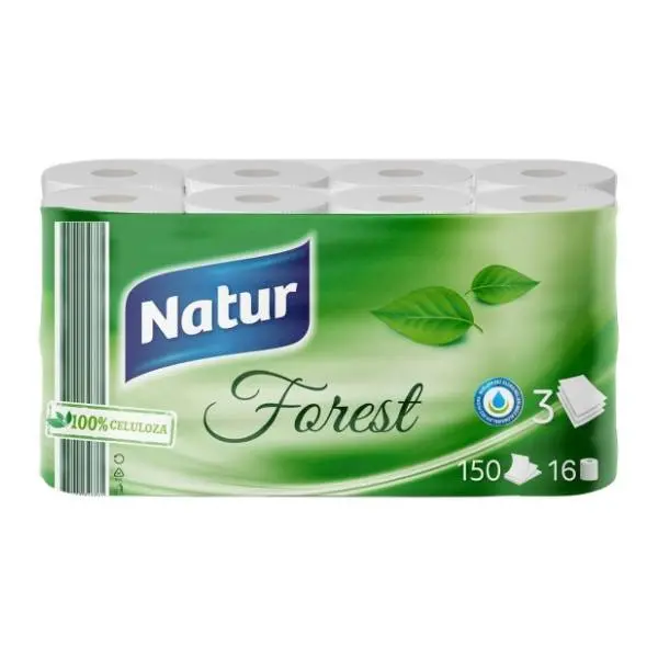Toalet papir NATUR forest 3sloja 16kom 0