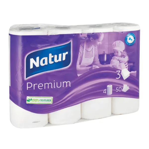 Ubrus NATUR Premium 3sloja 4kom 0