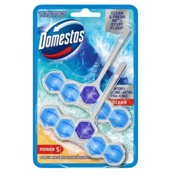 WC osveživač DOMESTOS power 5 ocean 2x50g 0