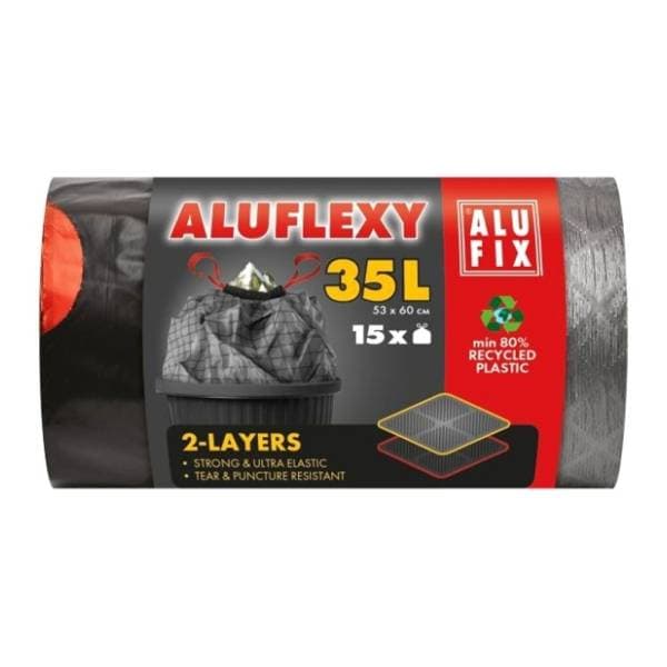 ALUFIX kese za smeće flexy 35l 15kom 0