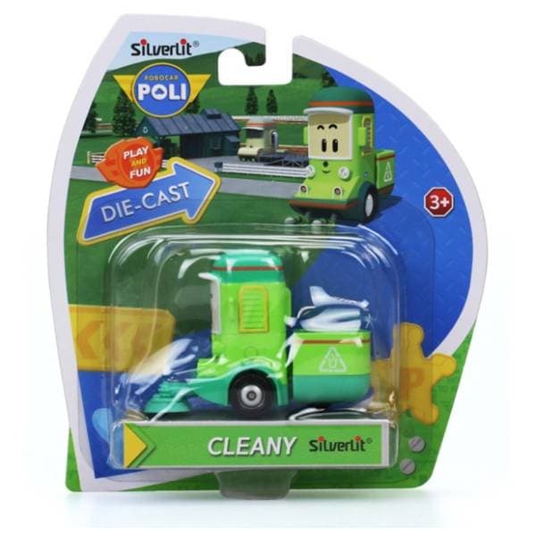 Auto Die-cast Cleany ROBOCAR POLI 0