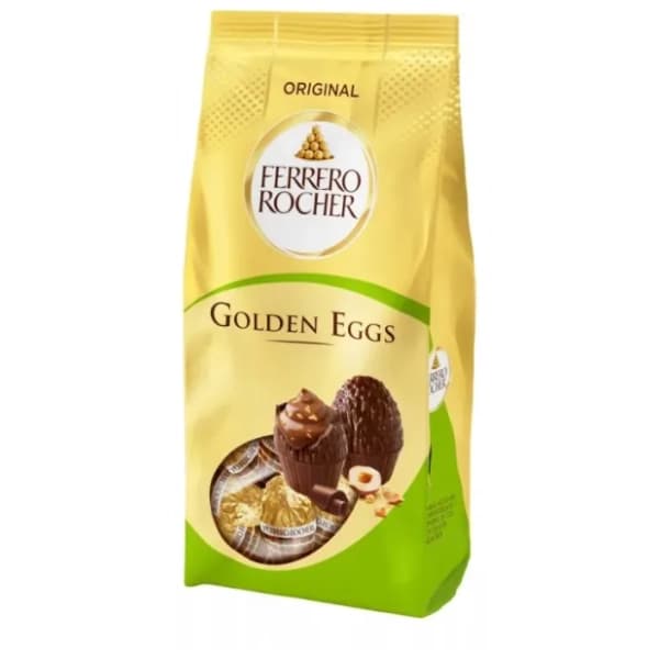 Bombonjera FERRERO ROCHER Golden eggs 90g 0
