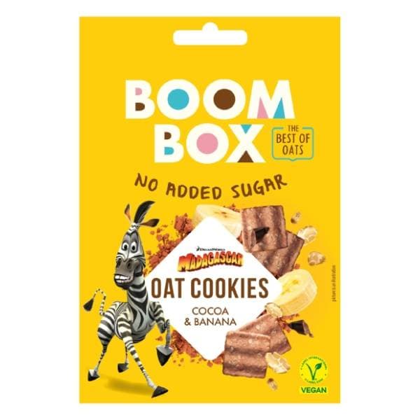 BOOM BOX ovseni keks banana kakao 50g 0