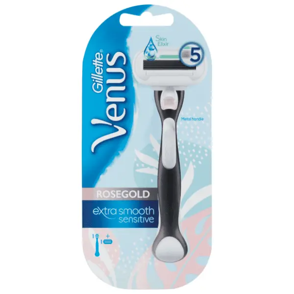Brijač GILLETTE Venus rose gold 1kom + zamenska oštrica 0