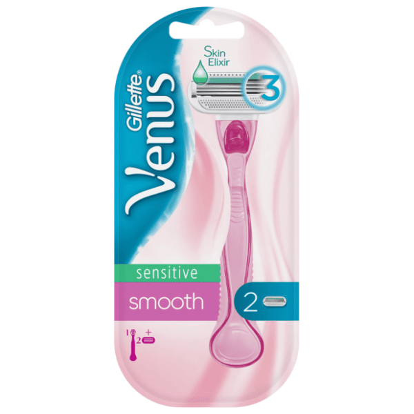 Brijač GILLETTE Venus sensitive smooth 1kom + 2 dopune 0