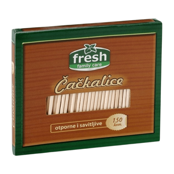 Čačkalice FRESH 150kom 0