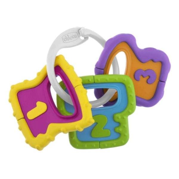 CHICCO glodalica zvečka Ključevi 1