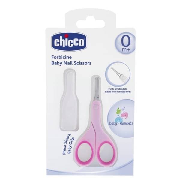 CHICCO makazice za nokte roze 0