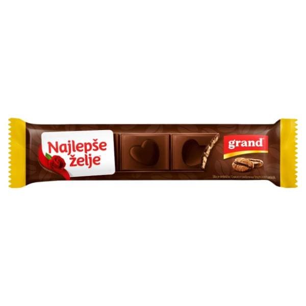 Čokolada Najlepše želje Grand kafa 184g 0