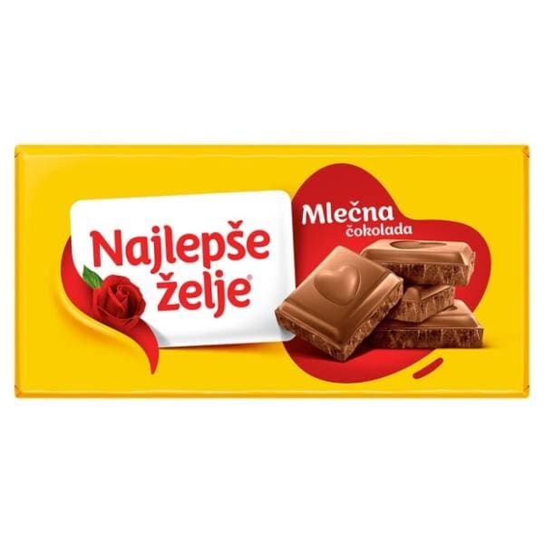 Čokolada ŠTARK Najlepše želje mlečna 200g 0