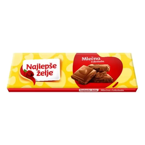 Čokolada ŠTARK Najlepše želje mlečna 250g 0
