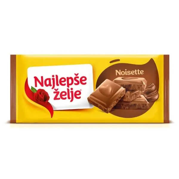 Čokolada ŠTARK Najlepše želje noisette 180g 0