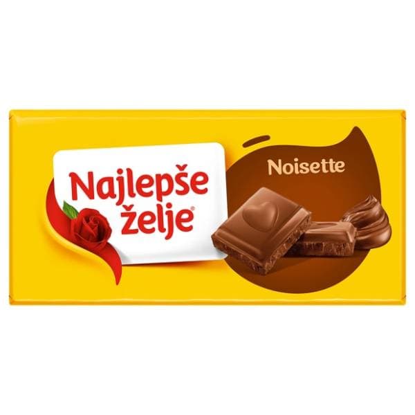Čokolada ŠTARK Najlepše želje noisette 90g 0