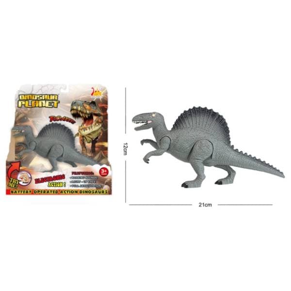Dinosaurus sa zvukom MRX TOYS sivi 0