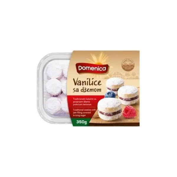 DOMENICA vanilice sa džemom 350g 0