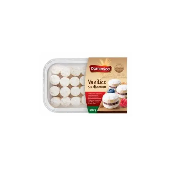DOMENICA vanilice sa džemom 500g 0
