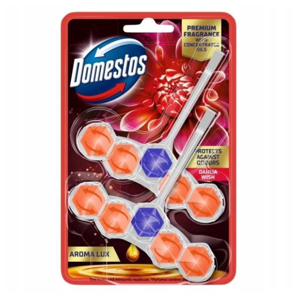 DOMESTOS WC osveživač lux dahlia 2x50g 0