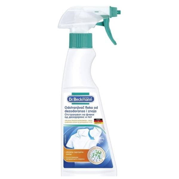 DR.BECKMANN skidač fleka od dezodoransa i znoja 250ml 0