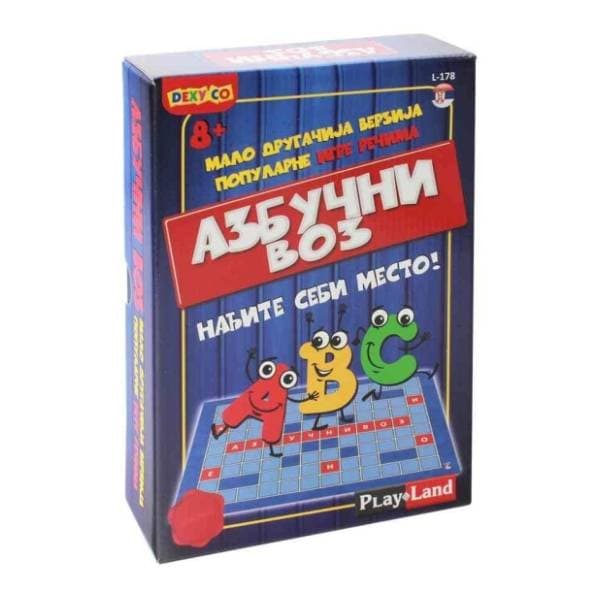 Društvena igra Azbučni voz PLAY LAND 0