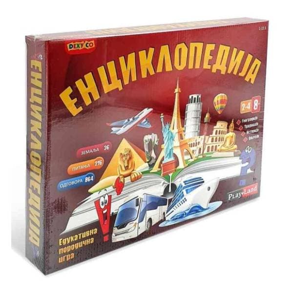 Društvena igra Enciklopedija PLAY LAND 0