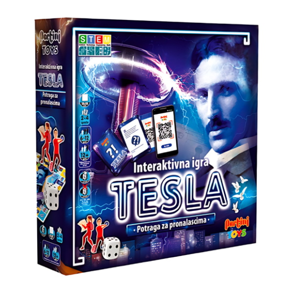 Društvena igra Potraga za pronalascima Tesla PERTINI 0